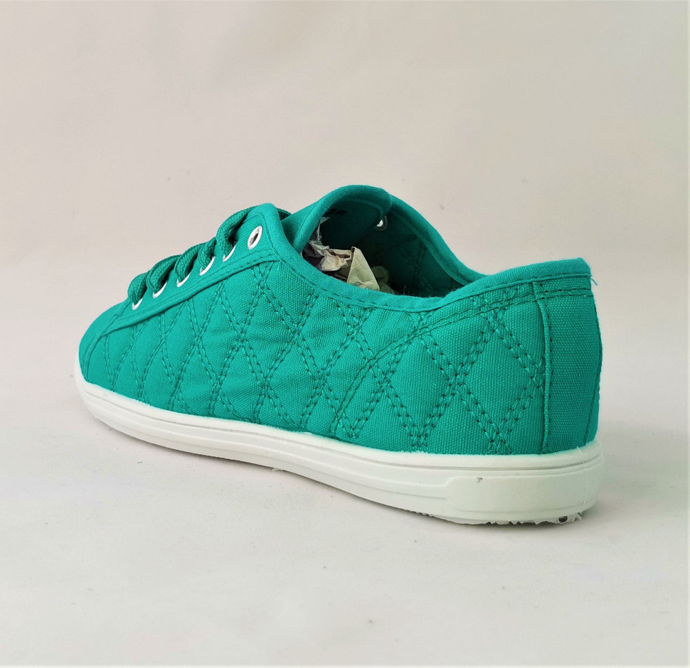 .Женские Кроссовки Мокасины Слипоны Бирюза Кеды (размеры: 37) Днепр - изображение 4