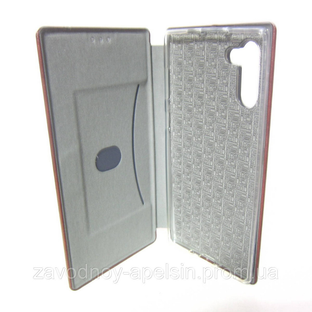 Чохол книжка Підставка Samsung N970 Note 10 (коричневий) Одеса - фото 3