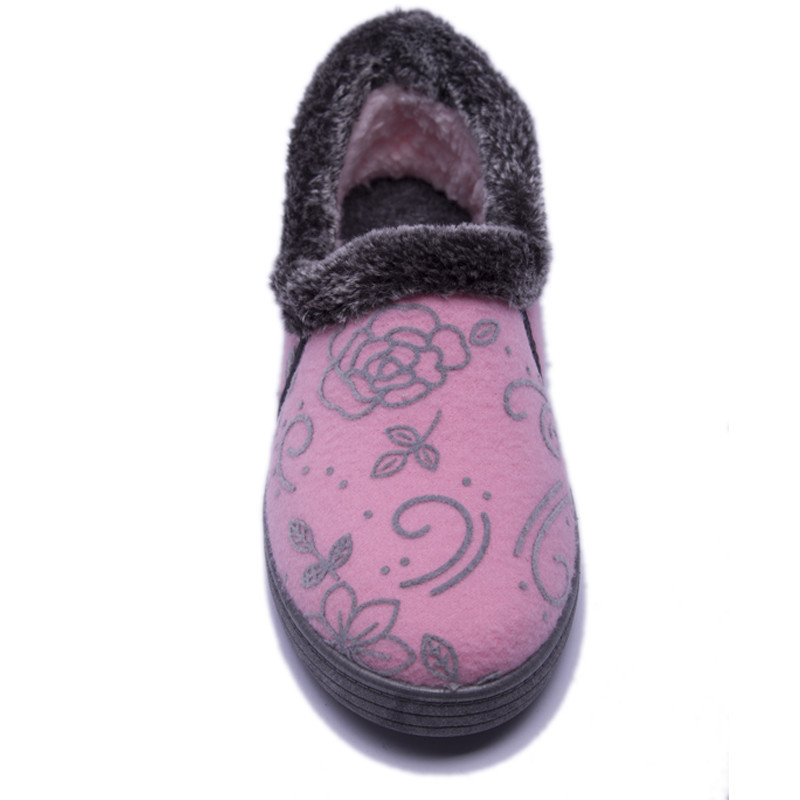 Капці жіночі із задником теплі домашні, рожеві бабуші Одеса - фото 4