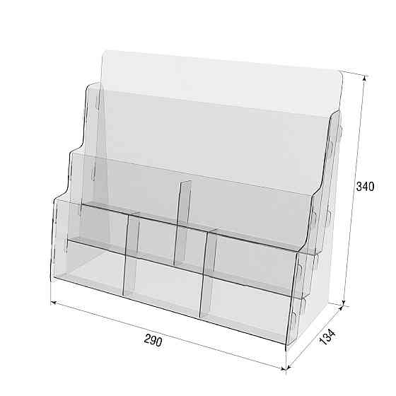 Буклетниця EKOSTAR настільна для 3А6 2А5 А4 Київ
