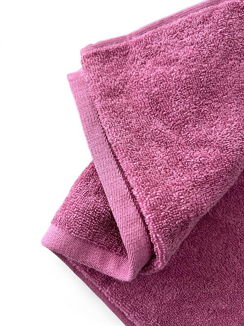 Полотенце махровое Ideal Textile однотонное 50х90 см 360 г/м2 (56861134) Для рук и лица, пудра Черновцы - изображение 4