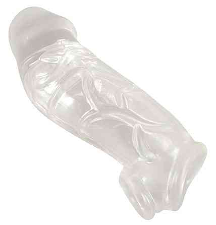 Насадка на пеніс Crystal Clear Penis Sleeve wit Sex Aura Київ