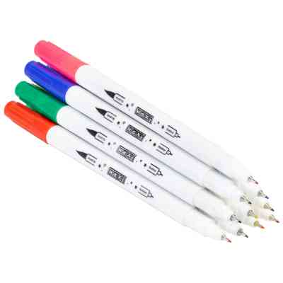 Фломастеры Maxi кисточки BRUSH-TIPPED + лайнеры 2в1, 12 цветов, линия 0,4-6 мм (MX15239) Винница