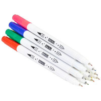 Фломастеры Maxi кисточки BRUSH-TIPPED + лайнеры 2в1, 12 цветов, линия 0,4-6 мм (MX15239) Винница - изображение 3