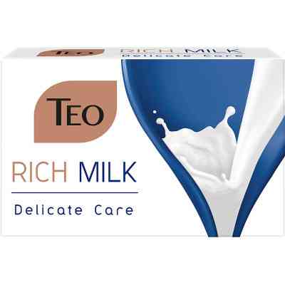 Твердое мыло Teo Beauty Rich Milk Delicate Care 90 г (3800024047367) Винница