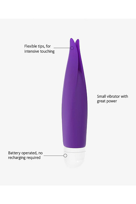 Вибратор для клитора Fun Factory Volita силиконовый, фиолетовый Sex Aura Киев - изображение 7