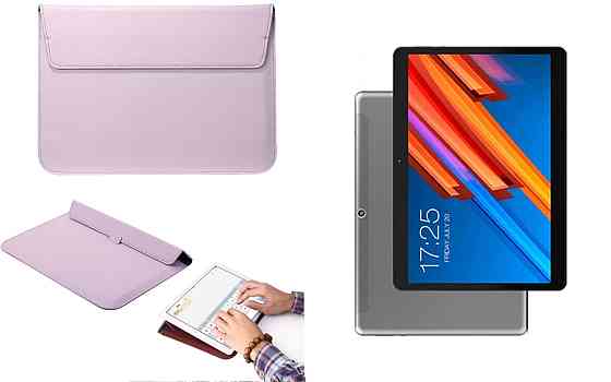 Чехол-конверт VitoCase для Teclast M20, M20 4g, с функцией подставки для планшета Фиолетовый Киев