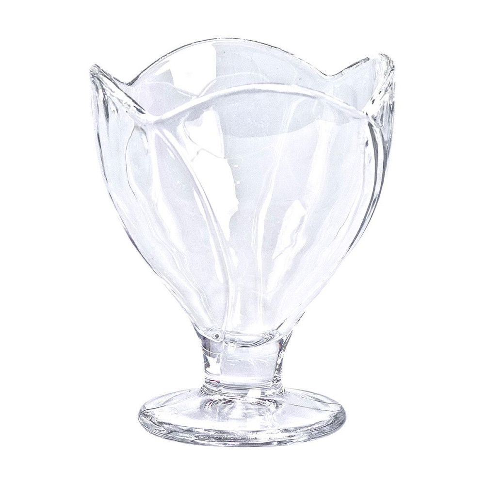 Набор креманок на ножке 6 шт креманки стеклянные для десертов, мороженого, желе набор 180 мл HP-YH-64 Киев - изображение 4