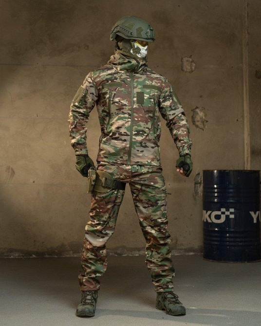 Демісезонний тактичний костюм софтшел Softshell ROCKET мультикам НП4862 Одеса - фото 12