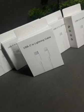Кабель USB Type-C – Lightning для заряджання та передачі даних пристроїв Apple, надійний комплект дл Київ
