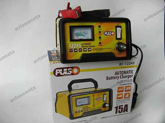 Зарядне устр. PULSO BC-12245 12-24V/0-15A/10-190AHR/LED-стрілковий індикатор Вінниця