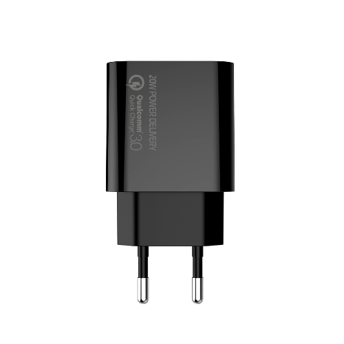 Зарядний пристрій мережевий USB/Type-C 3,0A QC+PD 20W чорний V2 ColorWay CW-CHS025QPD-BK Житомир