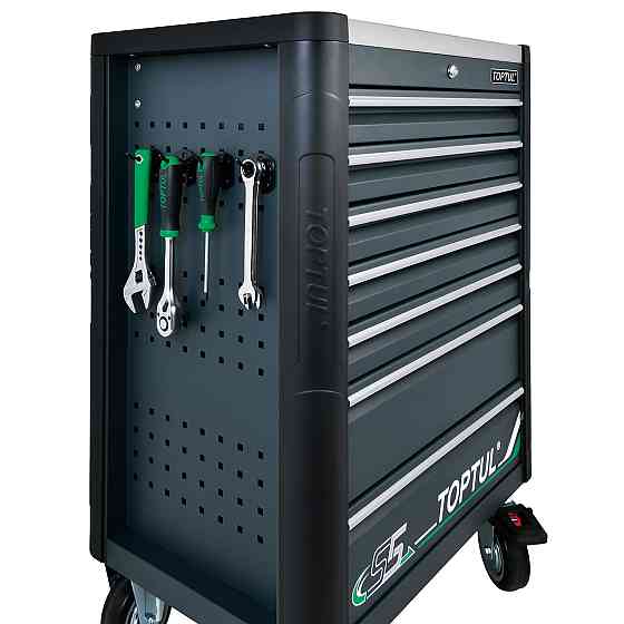 Тележка инструментальная для автосервиса (BUMPER SERIES) 7 секций TOPTUL TCAS0703 Одесса