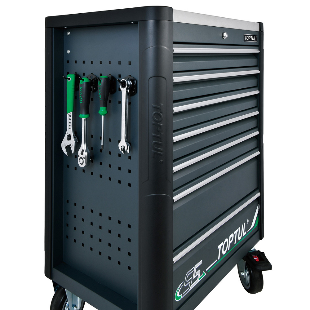 Тележка инструментальная для автосервиса (BUMPER SERIES) 7 секций TOPTUL TCAS0703 Одесса - изображение 4