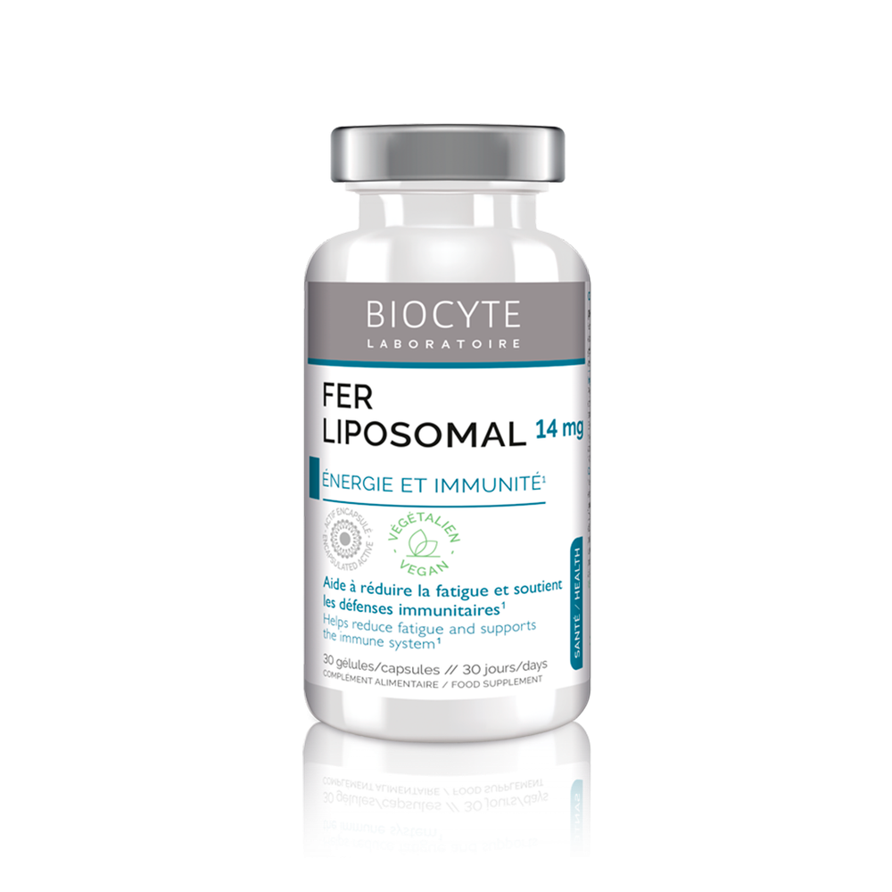 Biocyte Боротьба зі залізодефіцитною анемією Fe Fer Liposomal, 30 капсул Дніпро - фото 1