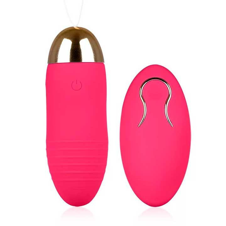 Яркое виброяйцо с Д/У USB - Розовый – Вибраторы Винница - изображение 1