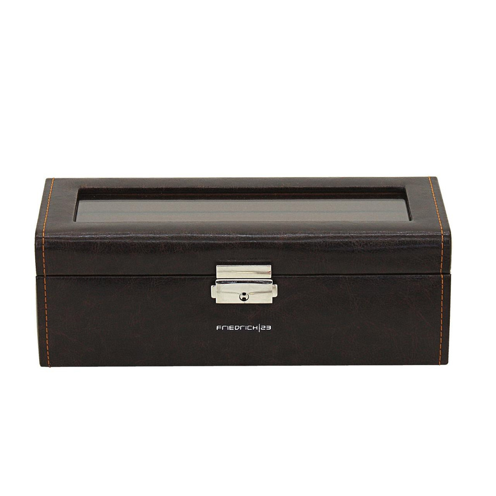 Скринька для зберігання наручних годинників Friedrich Lederwaren Bond 4 (Коричневий) Київ - фото 5