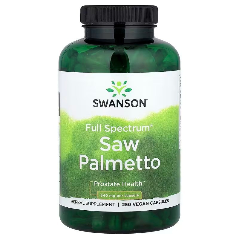 Со Пальметто (Saw Palmetto) Swanson 540 мг 250 капсул Київ - фото 1