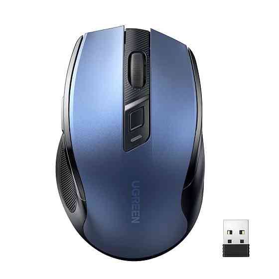 Маніпулятор миша бездротова UGREEN MU006 Ergonomic Wireless Mouse Blue Одеса