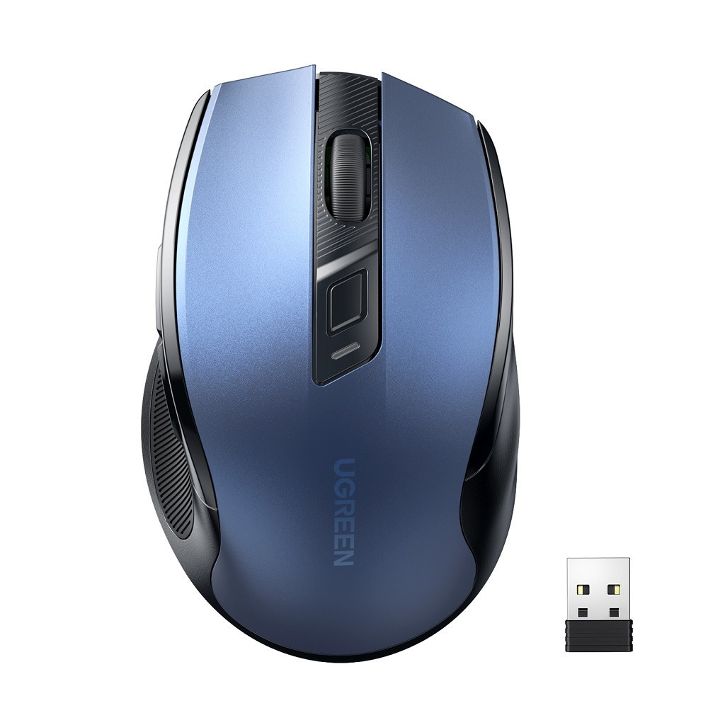 Маніпулятор миша бездротова UGREEN MU006 Ergonomic Wireless Mouse Blue Одеса - фото 1