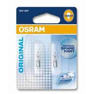 Показні лампа розжарювання OSRAM 2722-02B W2W 12 V W2x4.6D 10X2 Blister Харків