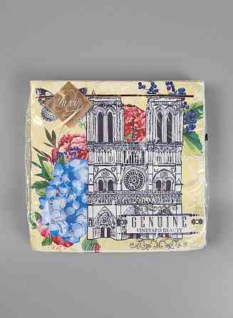 Серветки паперові (ЗЗХЗЗ, 18 шт.) "Нотр-Дам-де-Парі" Luxy (1 пачка) Харків