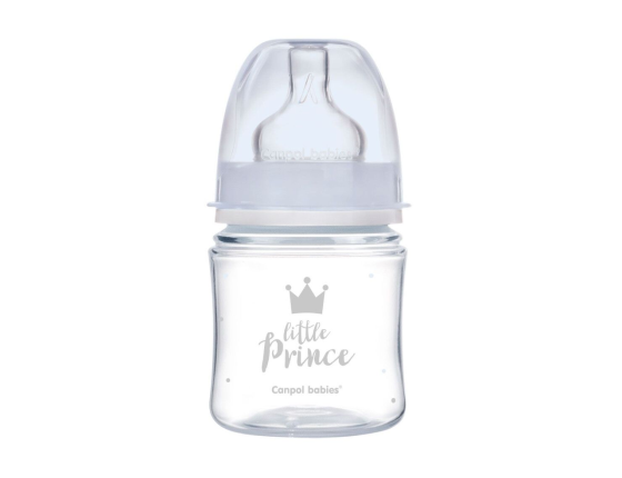 Детская бутылочка антиколиковая для кормления новорожденных 120 мл EasyStart Royal Baby Canpol babies голубой Кривой Рог