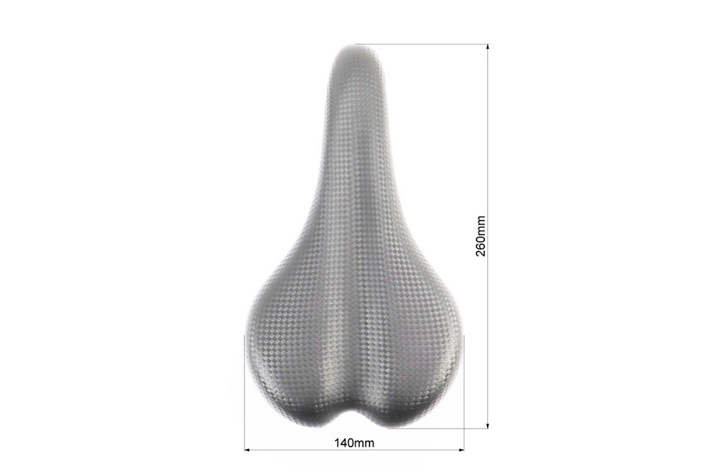 Сидіння MTB 260x140мм, "карбон" CROSSRIDE BSK-N063 Київ - фото 3