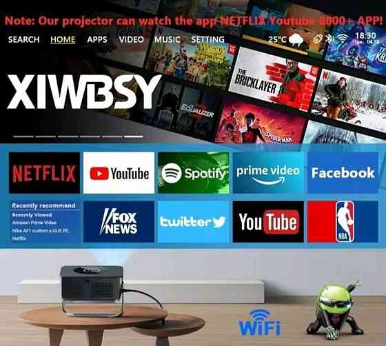 Проєктор Xiwbsy HORLAT Київ