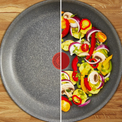 Сковорода Tefal Hard Stone 28 см (D4560632) Винница - изображение 8