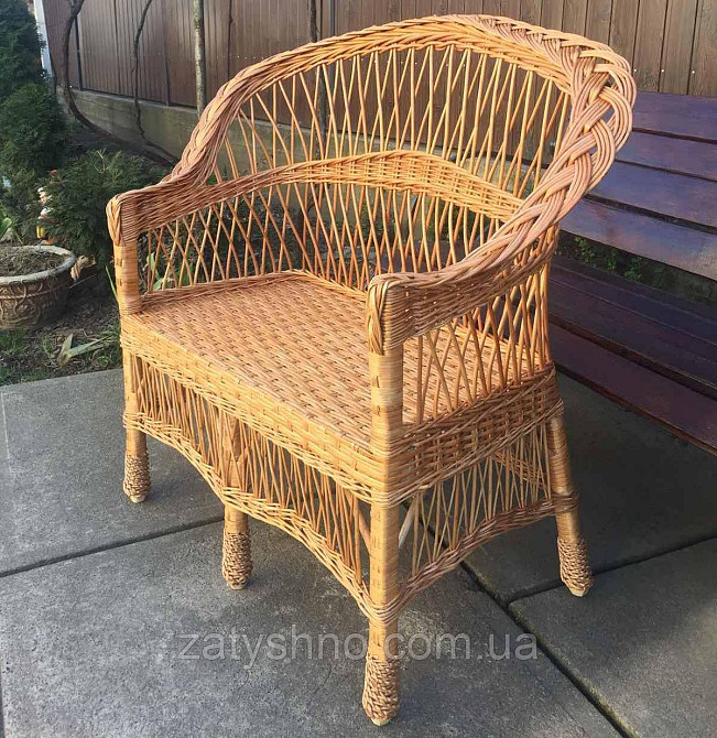 Диван плетеный маленький 100 см Киев - изображение 5