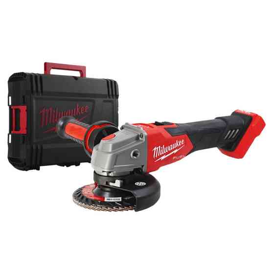 Шлифмашина угловая аккумуляторная MILWAUKEE M18 FSAG125XB-0X диаметр 125 мм (HD кейс) Одесса