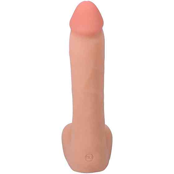 Фалоімітатор Doc Johnson The Realistic Cock ULTRASKYN - 9 Inch with Balls Vanilla Sex Aura Київ