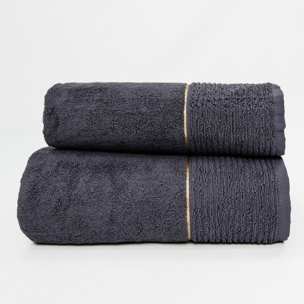 Набір Махрових рушників, Махра,Графіт, 50/90 та 70/140 Київ - фото 1