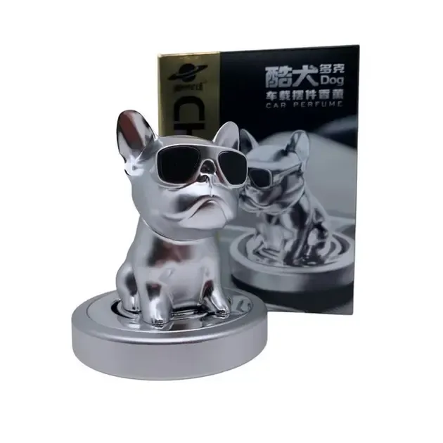 Ароматизатор для авто "Бульдог" с качающейся головой, размер 9х8 см Коломыя - изображение 4