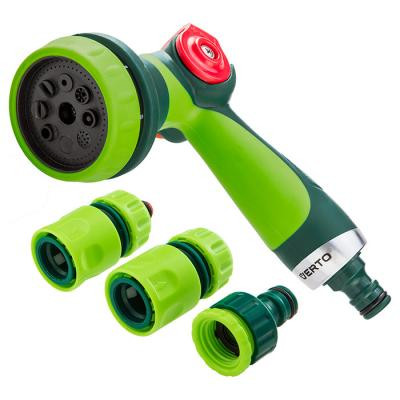 Пістолет для поливу Verto пістолетний з коннектором 1/2&quot; та з&apos;єднувачами (15G712) Вінниця - фото 1