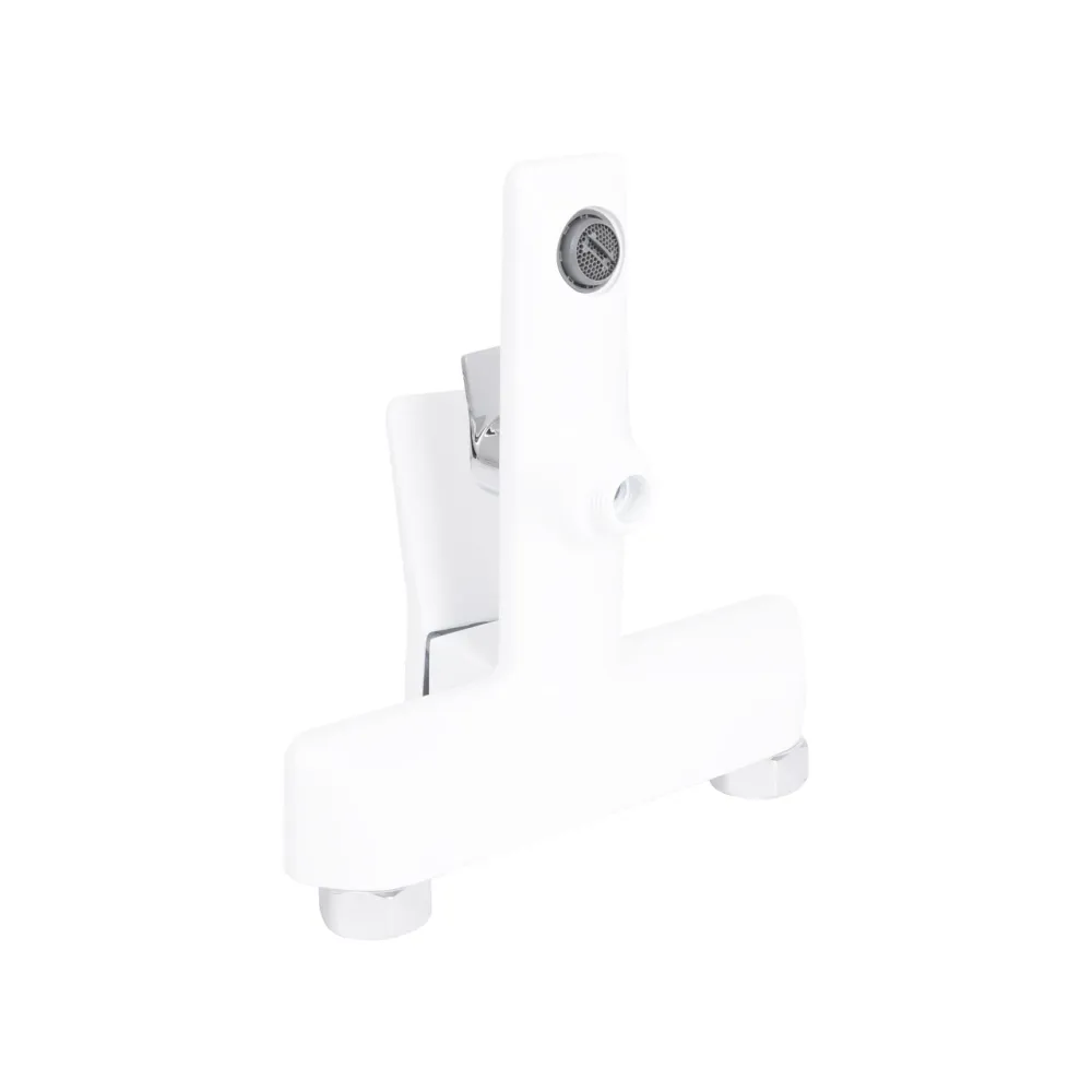 Змішувач для ванни Qtap Presto (з душовим гарнітуром) QTPRE259CRW45579 Chrome/White Київ - фото 11