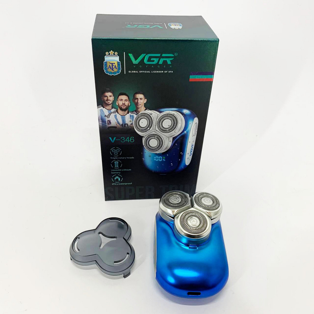 Бритва професійна для гоління VGR, Вологостійка електрична бритва, Бритви електричні NH-23 Львів - фото 5