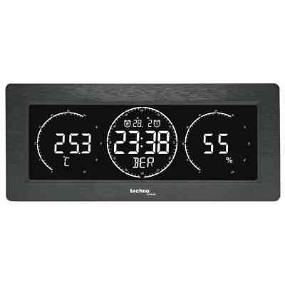 Настольные часы Technoline WT458 Black (DAS302480) Винница