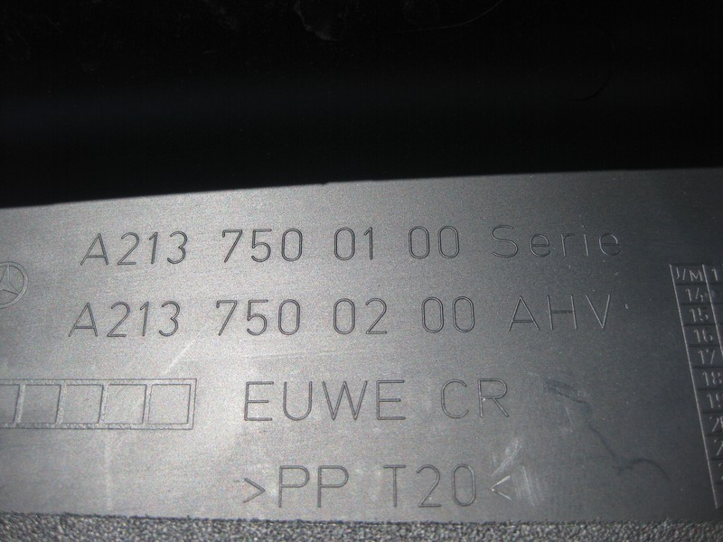 Mercedes-Benz  A2137500100 9051 Накладка торця кришки багажника E-Class W213 Одесса - изображение 3