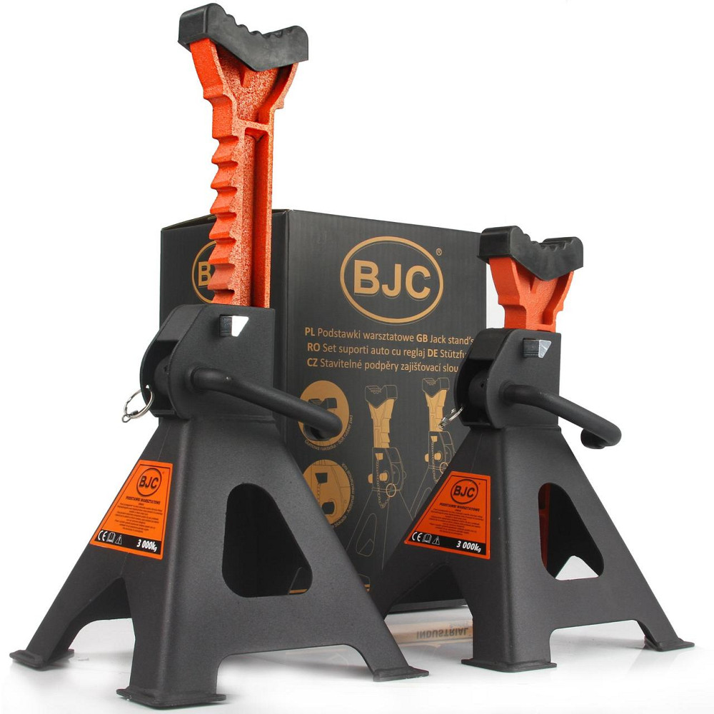 Комплект подставок 2 шт под машину с механическим замком 3 тоны BJC Mar-Pol (M80100) Нововолынск - изображение 2