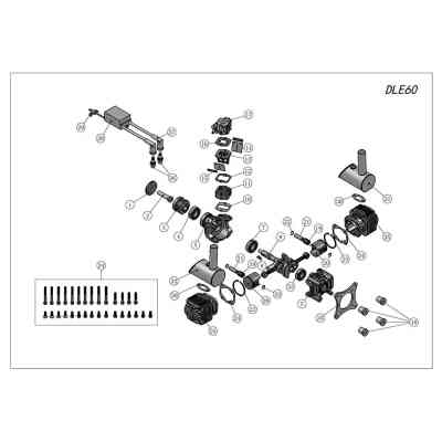 Двигун для дрона DLE 60 (DLE 60) Вінниця