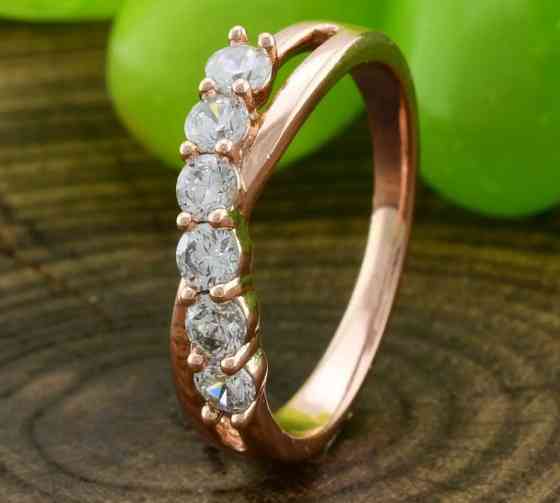 Кольцо Xuping 14094, 21 размер (ширина 3мм), позолота РО Киев