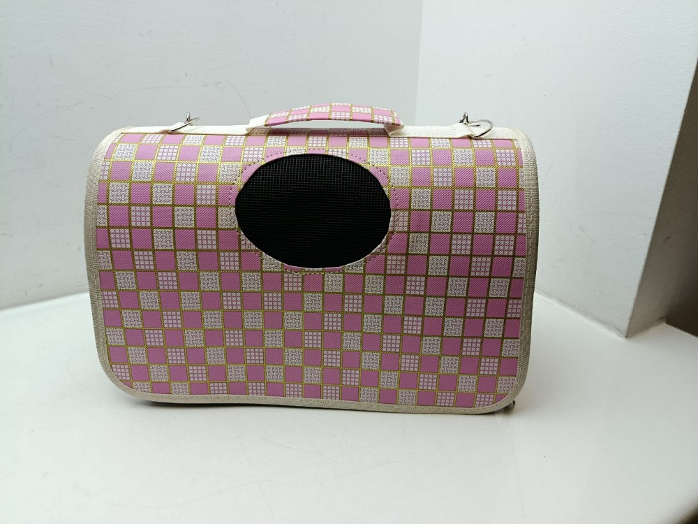 Сумка-переноска для тварин 36*18см рожева Луцьк - фото 1