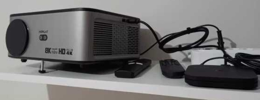 Проєктор HORLAT T09 35000 Lumen 2/64 ГБ Автофокус, Яскравість 800 ANSI! Київ - фото 7