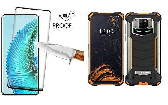 Защитное стекло HyperGlass Pro для Doogee S88 Plus, S88 Pro – максимальная чувствительность и защита Киев