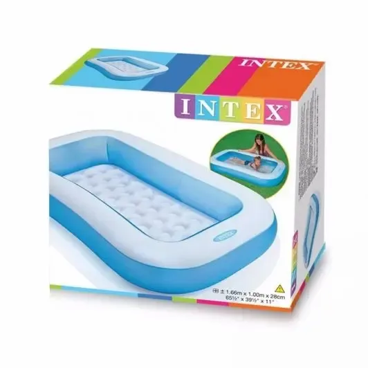 Надувной бассейн Intex 166 х 100 х 25 см 90 л Blue Коломыя - изображение 2