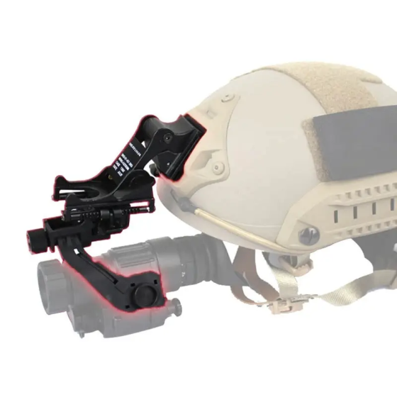 Комплект кріплень Rhino Mount + J-Arm на шолом для приладу нічного бачення PVS-14 (Метал + Метал) Вінниця