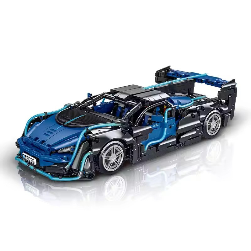 Конструктор спортивний автомобіль на 1529 деталей, синій Кам'янець-Подільський - фото 2