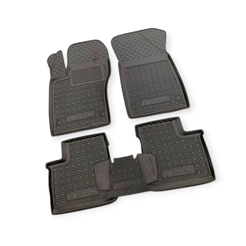 Коврики fiat tipo 2015-> ii седан mid/pop борт 2,5см, с перемычкой салона Мукачево - изображение 1